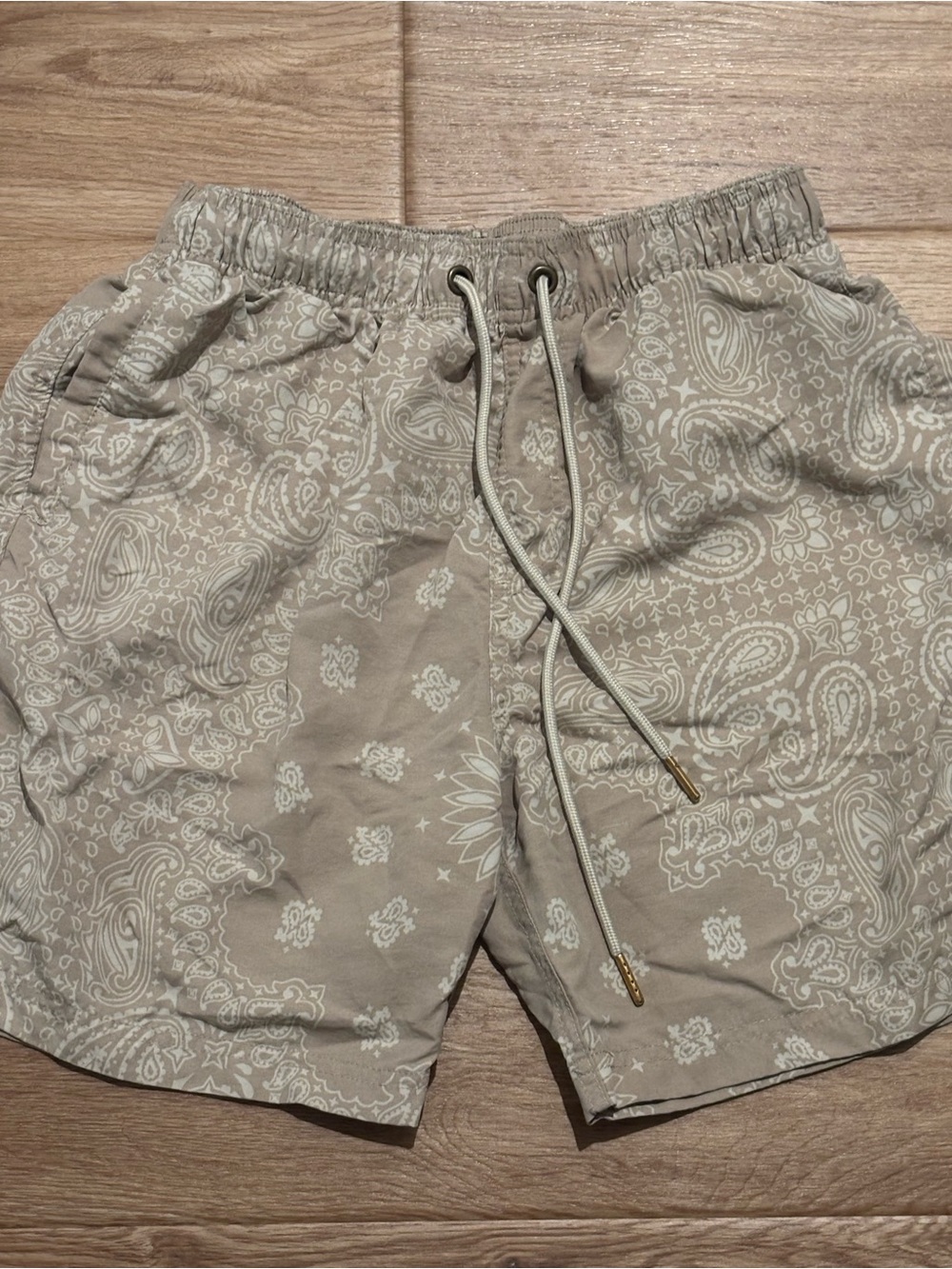 LIRA Men's Bandana Volley Shorts - Taupe